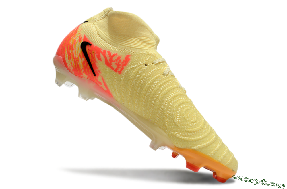 Nike Phantom Luna Elite NU FG High-Tops Football Boots - Yellow/Black/Red 4