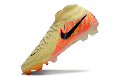 Nike Phantom Luna Elite NU FG High-Tops Football Boots - Yellow/Black/Red