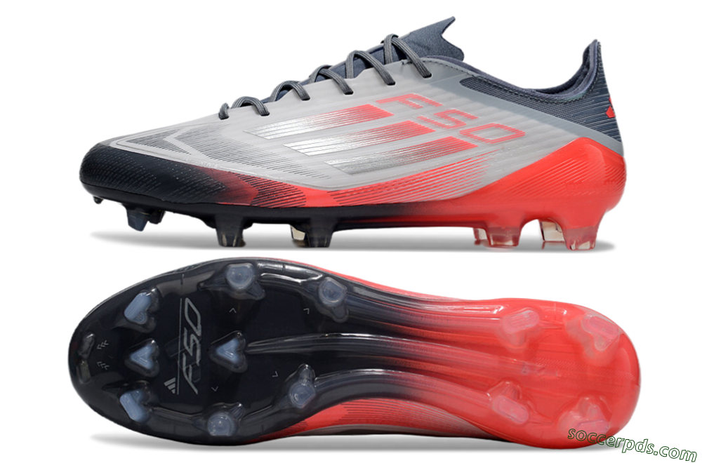 Adidas F50 Elite FG Low-Tops Football Boots - Silver/White/Pink 0