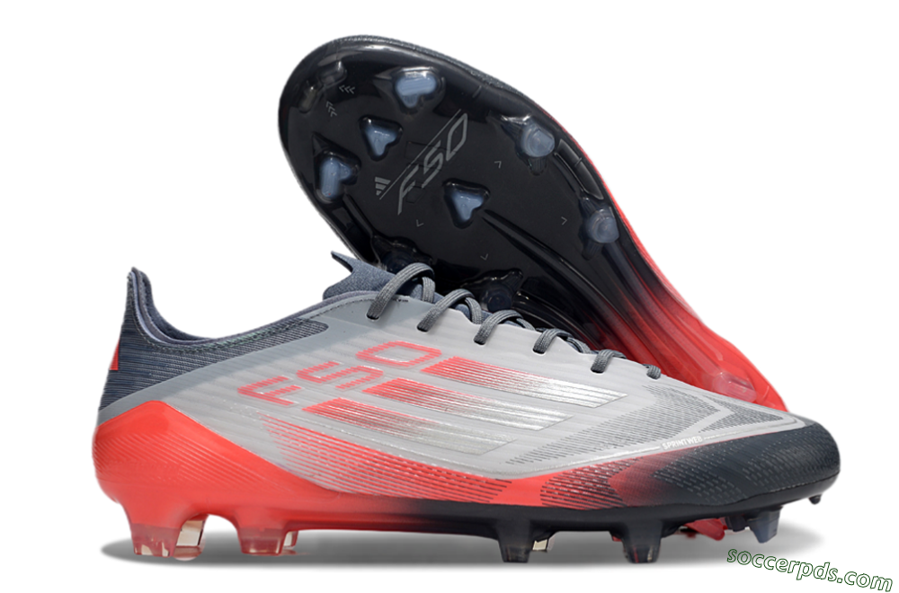 Adidas F50 Elite FG Low-Tops Football Boots - Silver/White/Pink 1