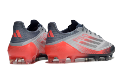 Adidas F50 Elite FG Low-Tops Football Boots - Silver/White/Pink