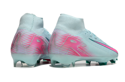 Nike Air Zoom Mercurial Superfly 10 Elite FG High-Tops Football Boots - Jade/Pink/Silver