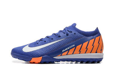 Nike Air Zoom Mercurial Vapor 16 Elite TF Low-Tops Football Shoes - Blue/White/Orange