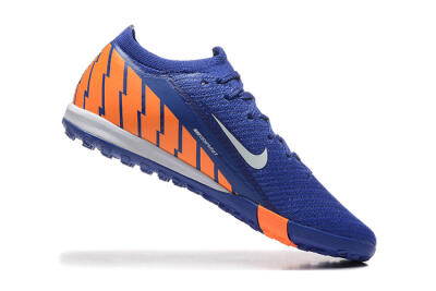 Nike Air Zoom Mercurial Vapor 16 Elite TF Low-Tops Football Shoes - Blue/White/Orange