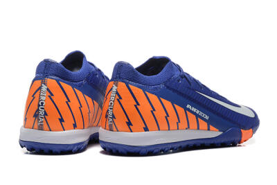 Nike Air Zoom Mercurial Vapor 16 Elite TF Low-Tops Football Shoes - Blue/White/Orange