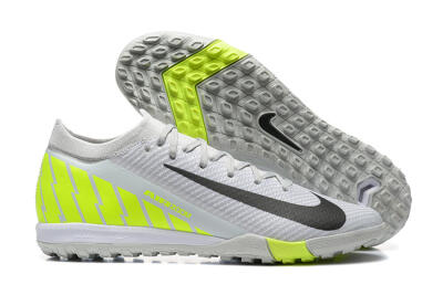 Nike Air Zoom Mercurial Vapor 16 Elite TF Low-Tops Football Shoes - Grey/Yellow/Silver