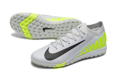 Nike Air Zoom Mercurial Vapor 16 Elite TF Low-Tops Football Shoes - Grey/Yellow/Silver