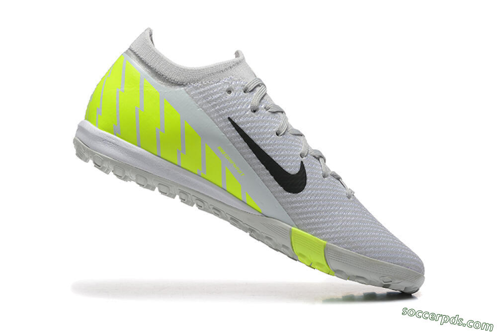 Nike Air Zoom Mercurial Vapor 16 Elite TF Low-Tops Football Shoes - Grey/Yellow/Silver 7