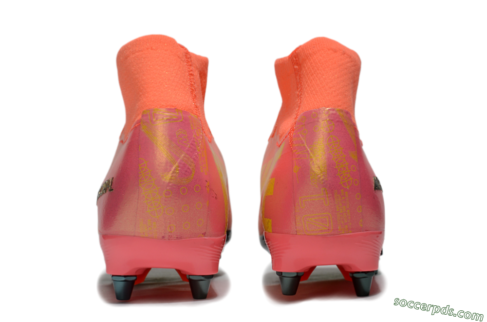 Nike Air Zoom Mercurial Superfly 10 Elite SG High-Tops Football Boots - Red/Yellow/Black 5
