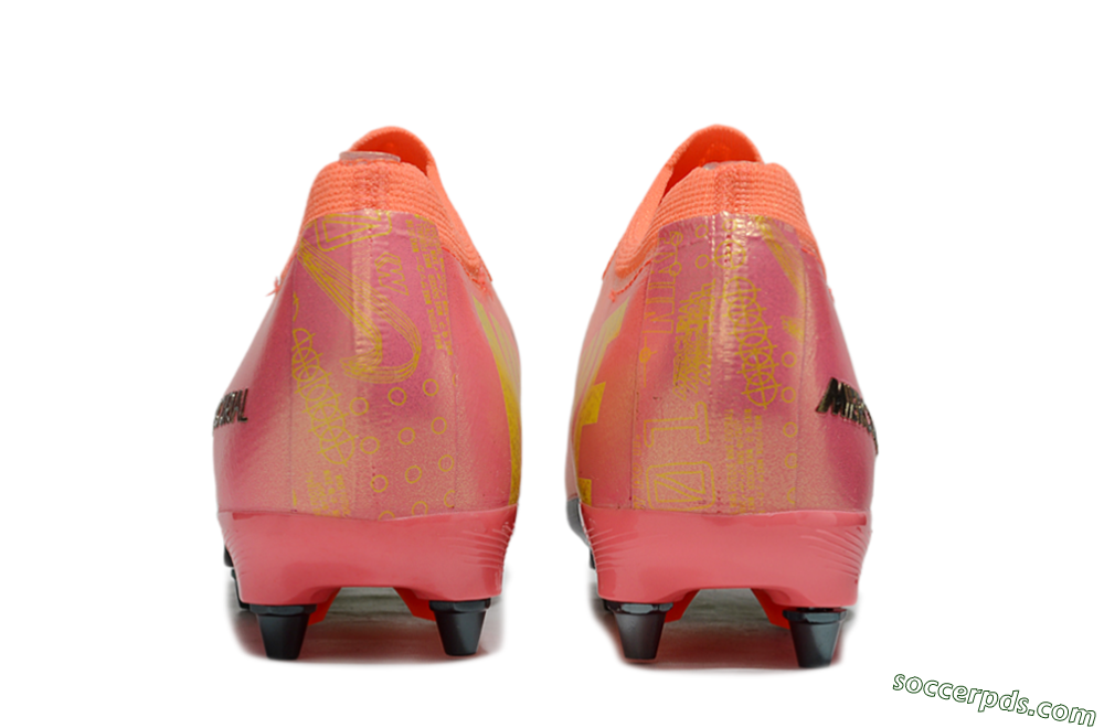 Nike Air Zoom Mercurial Vapor 16 Elite SG Low-Tops Football Boots - Red/Yellow/Black 5