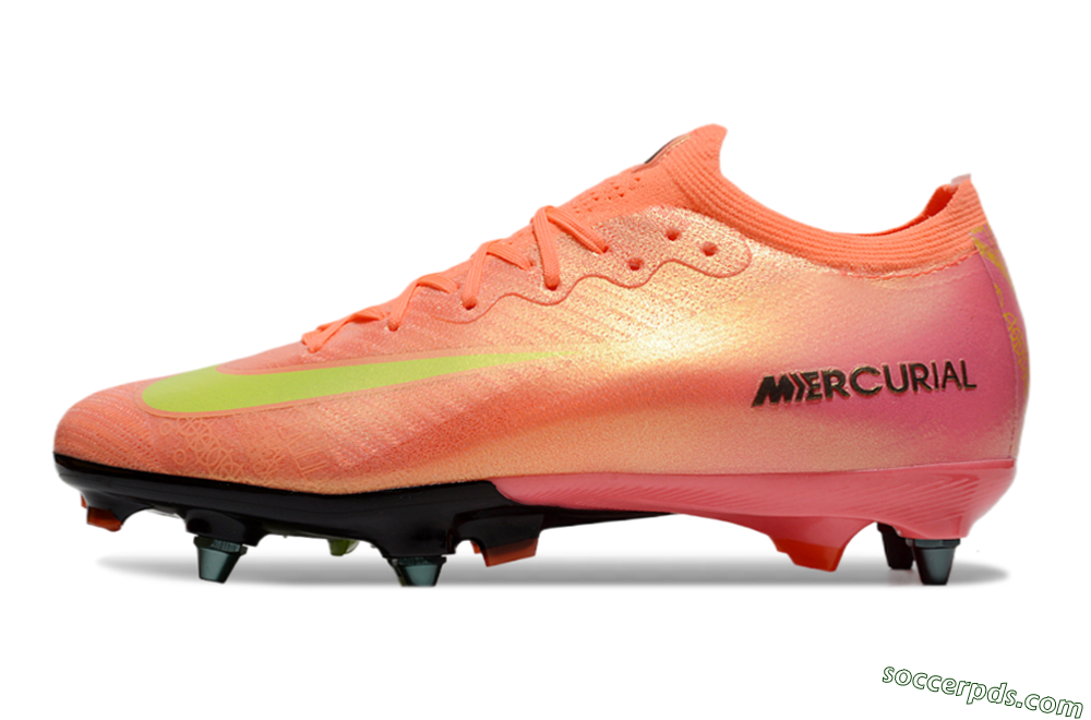 Nike Air Zoom Mercurial Vapor 16 Elite SG Low-Tops Football Boots - Red/Yellow/Black 2