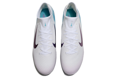 Nike Air Zoom Mercurial Superfly 10 Elite SG High-Tops Football Boots - White/Purple/Blue