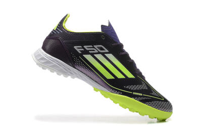 Adidas F50 Pro TF Low-Tops Football Shoes - Purple/Yellow/White