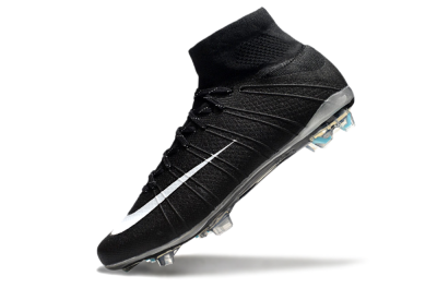 Nike Mercurial Superfly 4 CR7 FG High-Tops Football Boots - Black/White/Blue