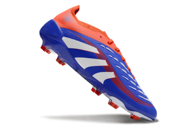 Adidas Predator 25 Elite FG Low-Tops Football Boots - Blue/White/Red