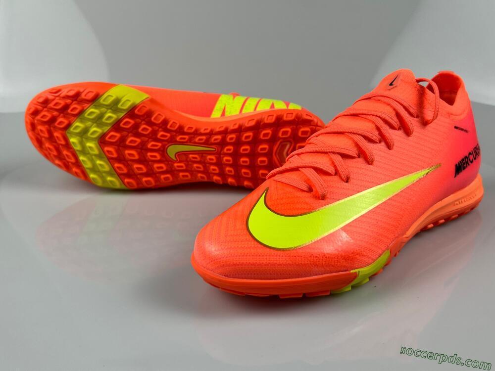 Nike Air Zoom Mercurial Vapor 16 Elite TF Low-Tops Football Shoes - Red/Yellow/Black