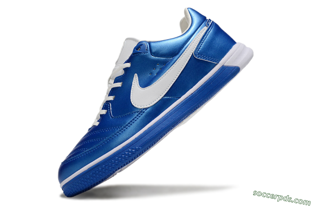 Nike Gota 2 IC Low-Tops Football Shoes - Blue/White 4