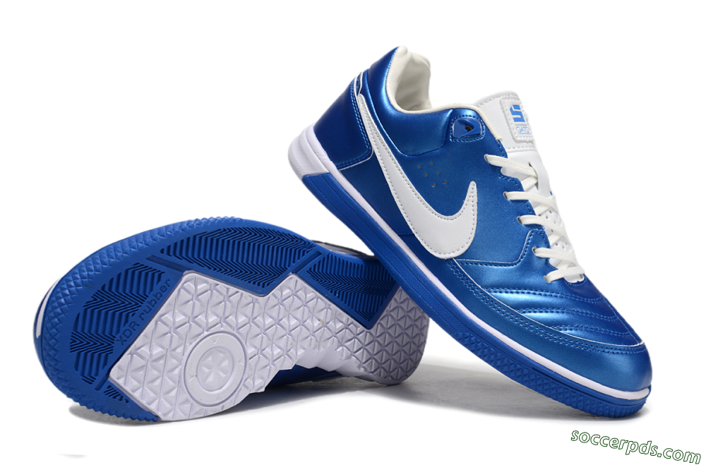 Nike Gota 2 IC Low-Tops Football Shoes - Blue/White 0
