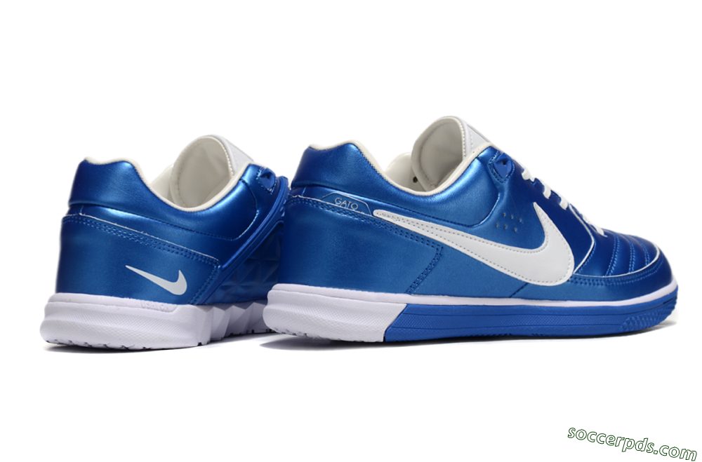 Nike Gota 2 IC Low-Tops Football Shoes - Blue/White 5