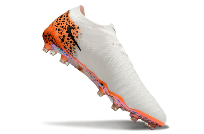 Nike Phantom Luna Elite AG Low-Tops Football Boots - White/Orange/Black