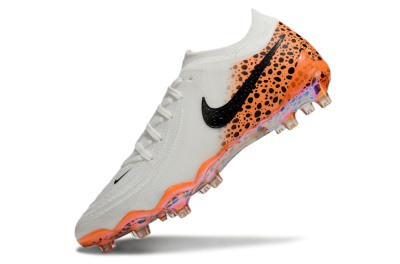 Nike Phantom Luna Elite AG Low-Tops Football Boots - White/Orange/Black