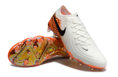 Nike Phantom Luna Elite AG Low-Tops Football Boots - White/Orange/Black