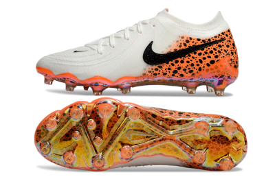 Nike Phantom Luna Elite AG Low-Tops Football Boots - White/Orange/Black