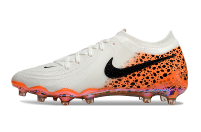 Nike Phantom Luna Elite AG Low-Tops Football Boots - White/Orange/Black