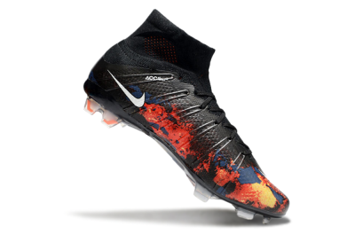 Nike Mercurial Superfly 4 CR7 FG High-Tops Football Boots - Black/White/Red