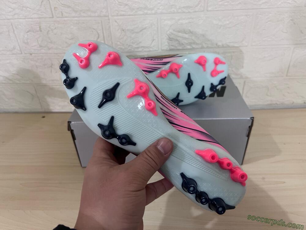 Nike Air Zoom Mercurial Superfly 10 Elite AG High-Tops Football Boots - Jade/Gold/Pink