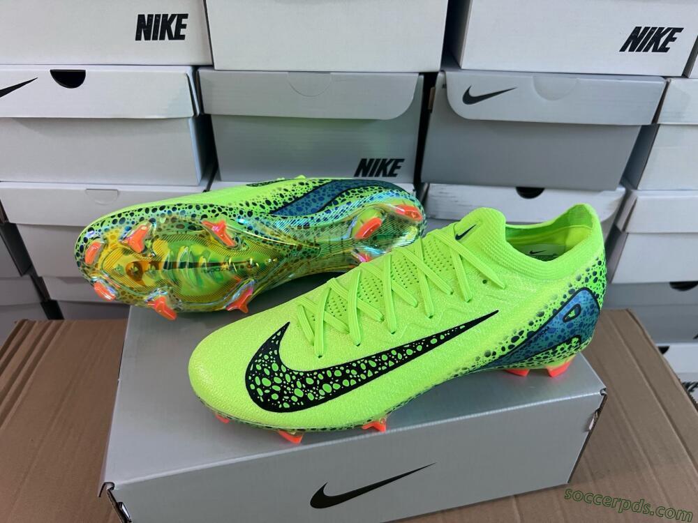Nike Air Zoom Mercurial Vapor 16 Elite FG Low-Tops Football Boots - Yellow/Black/Orange