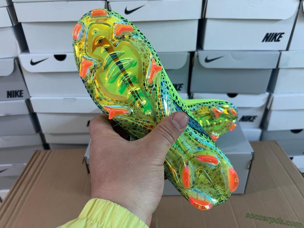 Nike Air Zoom Mercurial Vapor 16 Elite FG Low-Tops Football Boots - Yellow/Black/Orange