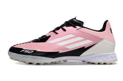 Adidas F50 Pro TF Low-Tops Football Shoes - Pink/Black/White