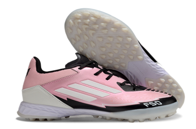 Adidas F50 Pro TF Low-Tops Football Shoes - Pink/Black/White