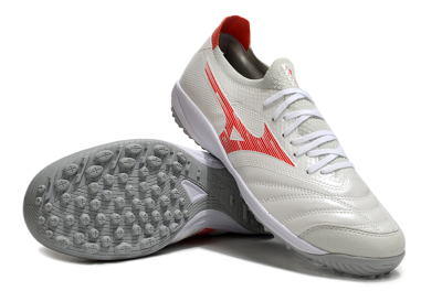 Mizuno Morelia Neo Sala TF Low-Tops Football Shoes - Grey/Red/White