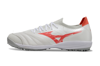 Mizuno Morelia Neo Sala TF Low-Tops Football Shoes - Grey/Red/White
