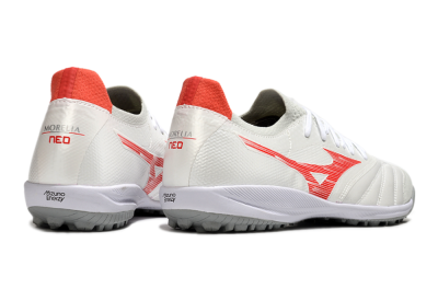 Mizuno Morelia Neo Sala TF Low-Tops Football Shoes - Grey/Red/White