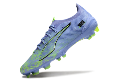 Puma Ultra 5 Ultimate FG Low-Tops Football Boots - Blue/Yellow/Black