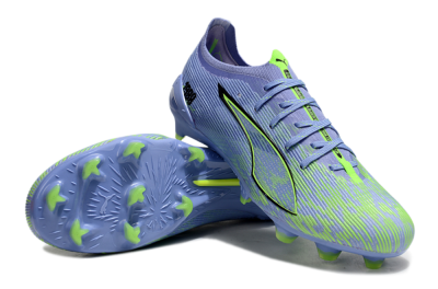 Puma Ultra 5 Ultimate FG Low-Tops Football Boots - Blue/Yellow/Black