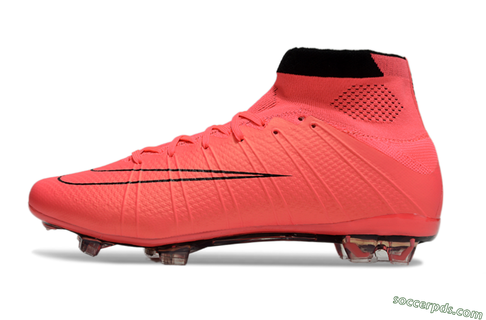 Nike Mercurial Superfly 4 CR7 FG High-Tops Football Boots - Red/Black 2