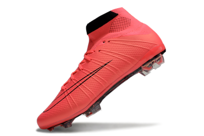 Nike Mercurial Superfly 4 CR7 FG High-Tops Football Boots - Red/Black
