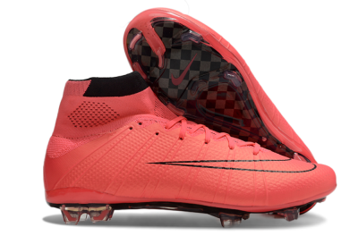 Nike Mercurial Superfly 4 CR7 FG High-Tops Football Boots - Red/Black
