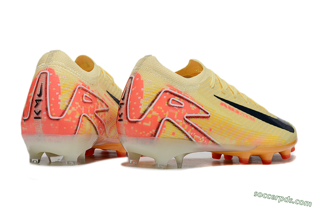 Nike Air Zoom Mercurial Vapor 16 Elite AG Low-Tops Football Boots - Yellow/Black/Red 6