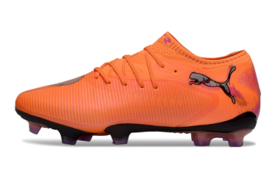 Puma Future 8 Ultimate FG Low-Tops Football Boots - Orange/Purple/Grey
