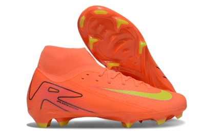 Nike Air Zoom Mercurial Superfly 10 Academy FG High-Tops Football Boots - Red/Yellow/Black