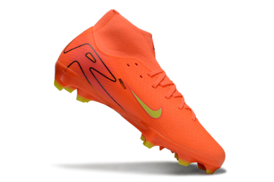 Nike Air Zoom Mercurial Superfly 10 Academy FG High-Tops Football Boots - Red/Yellow/Black