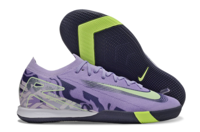 Nike Air Zoom Mercurial Vapor 16 Elite IC Low-Tops Football Shoes - Purple/Yellow/White