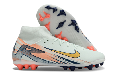 Nike Air Zoom Mercurial Superfly 10 Academy AG High-Tops Football Boots - Jade/Gold/Pink