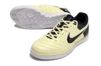 Nike Street Gato IC Low-Tops Football Shoes - Beige/Black/White