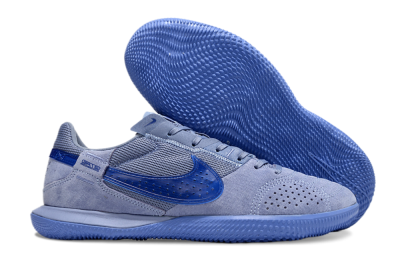 Nike Street Gato IC Low-Tops Football Shoes - Blue/Blue